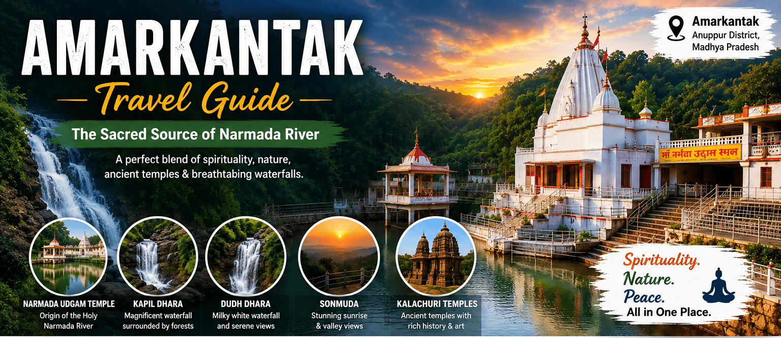 Amarkantak Travel Guide: Temples, Waterfalls & Attractions - Copy