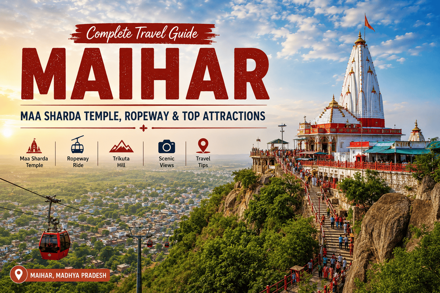 Maihar Travel Guide: Sharda Devi Temple, Ropeway & Top Attractions